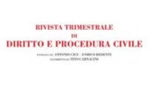 Rivista Trimestrale di Diritto e Procedura Civile (Itàlia)